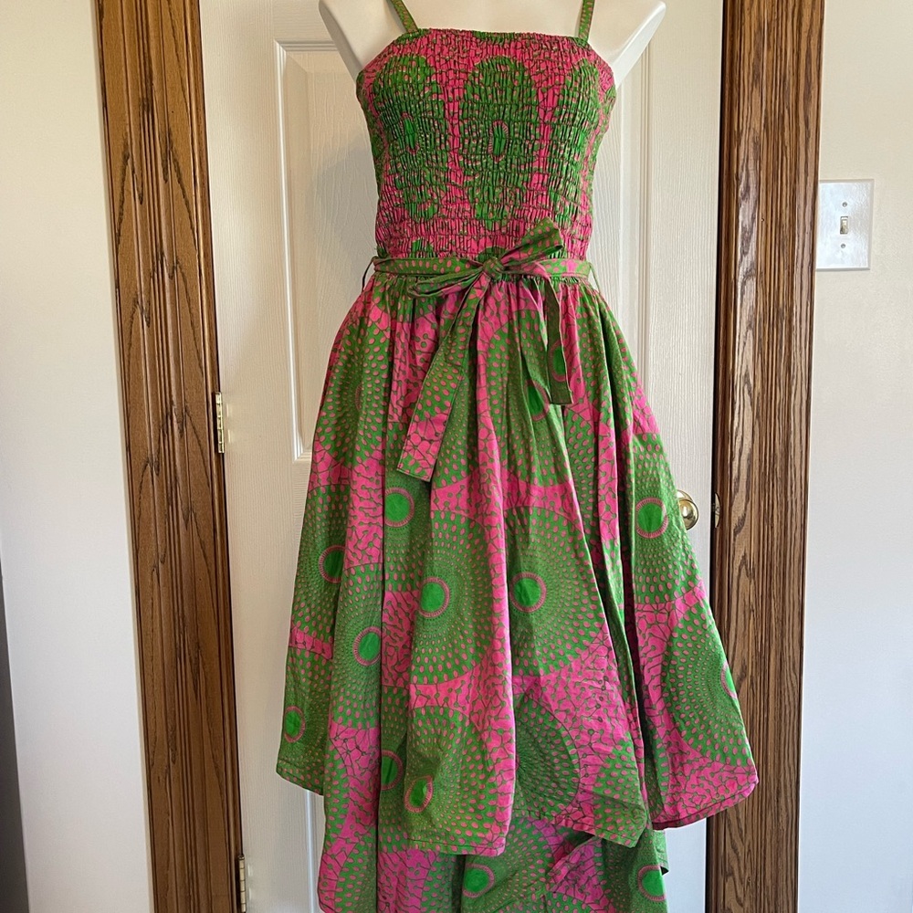 NWT Summer Asymmetrical Hem Sundress